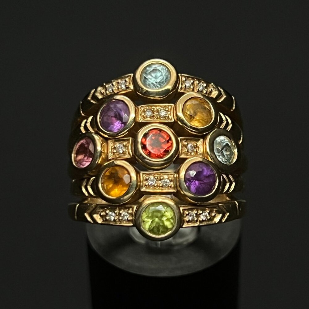 Sonia Bitton Multi-Gemstone Ring